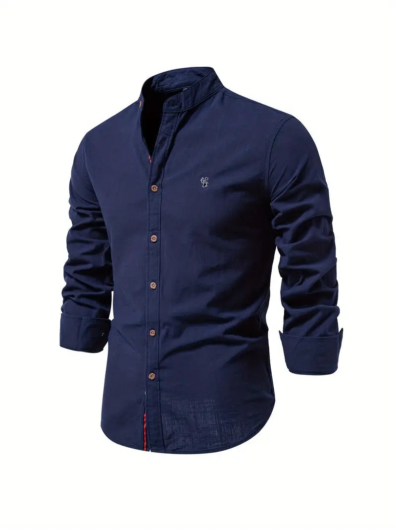 Alaric | Men’s Button-Front Tailored Shirt