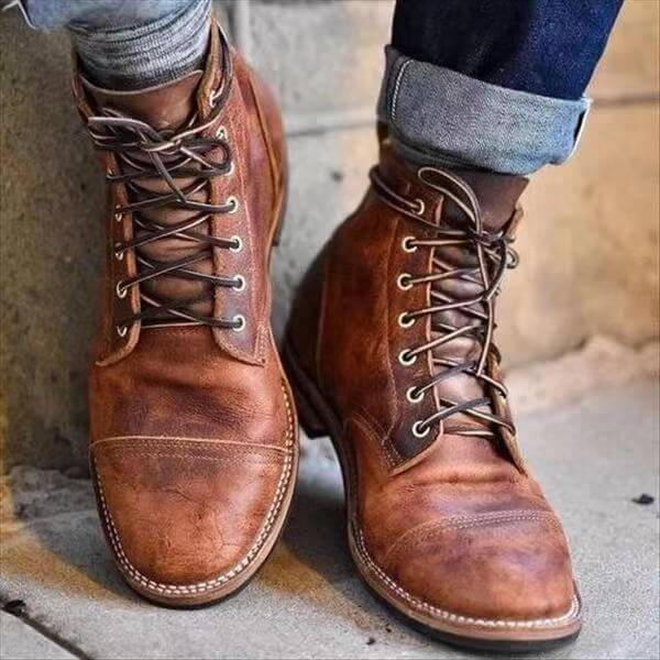 Bastion | Men’s Classic Lace-Up Work Boots