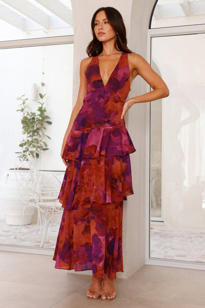 Serenita | Women’s Chiffon Maxi Dress