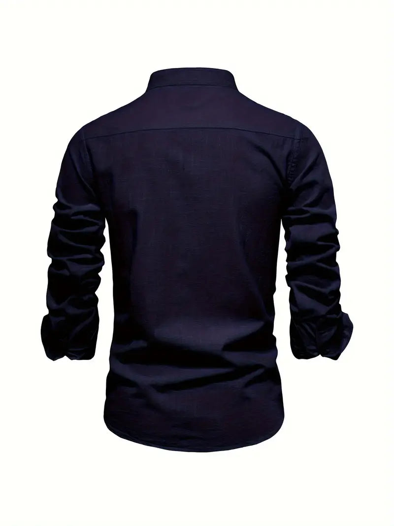 Alaric | Men’s Button-Front Tailored Shirt