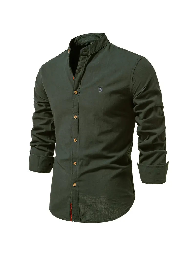 Alaric | Men’s Button-Front Tailored Shirt
