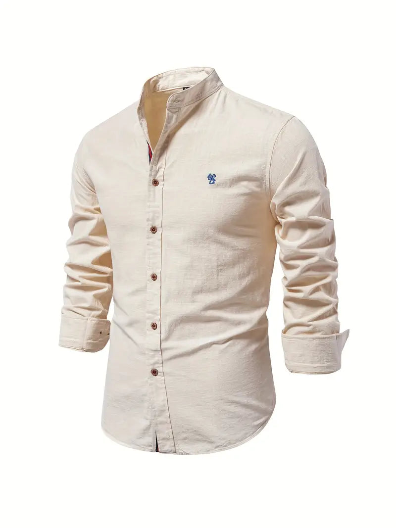 Alaric | Men’s Button-Front Tailored Shirt