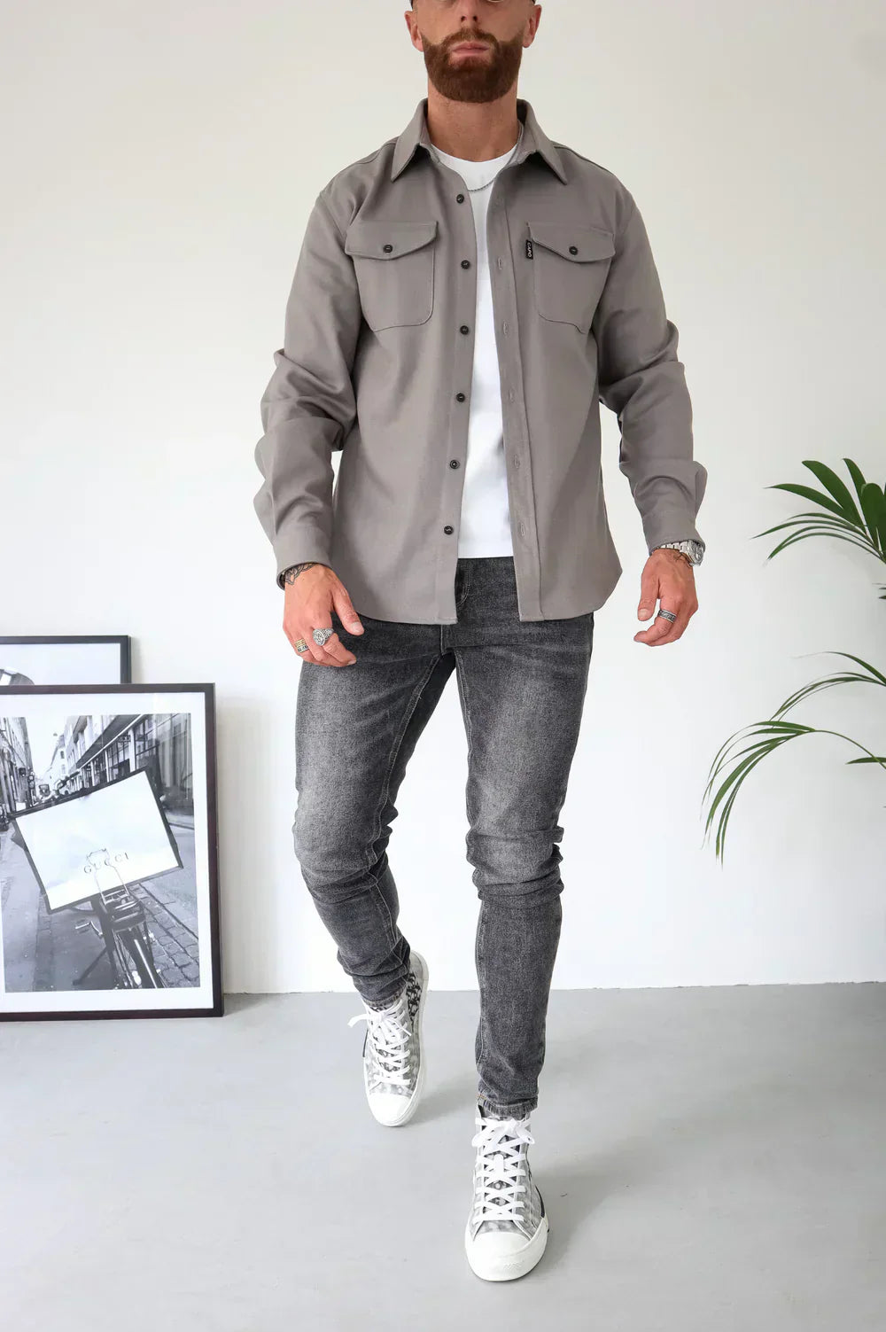 Rowan | Men’s Casual Layering Overshirt