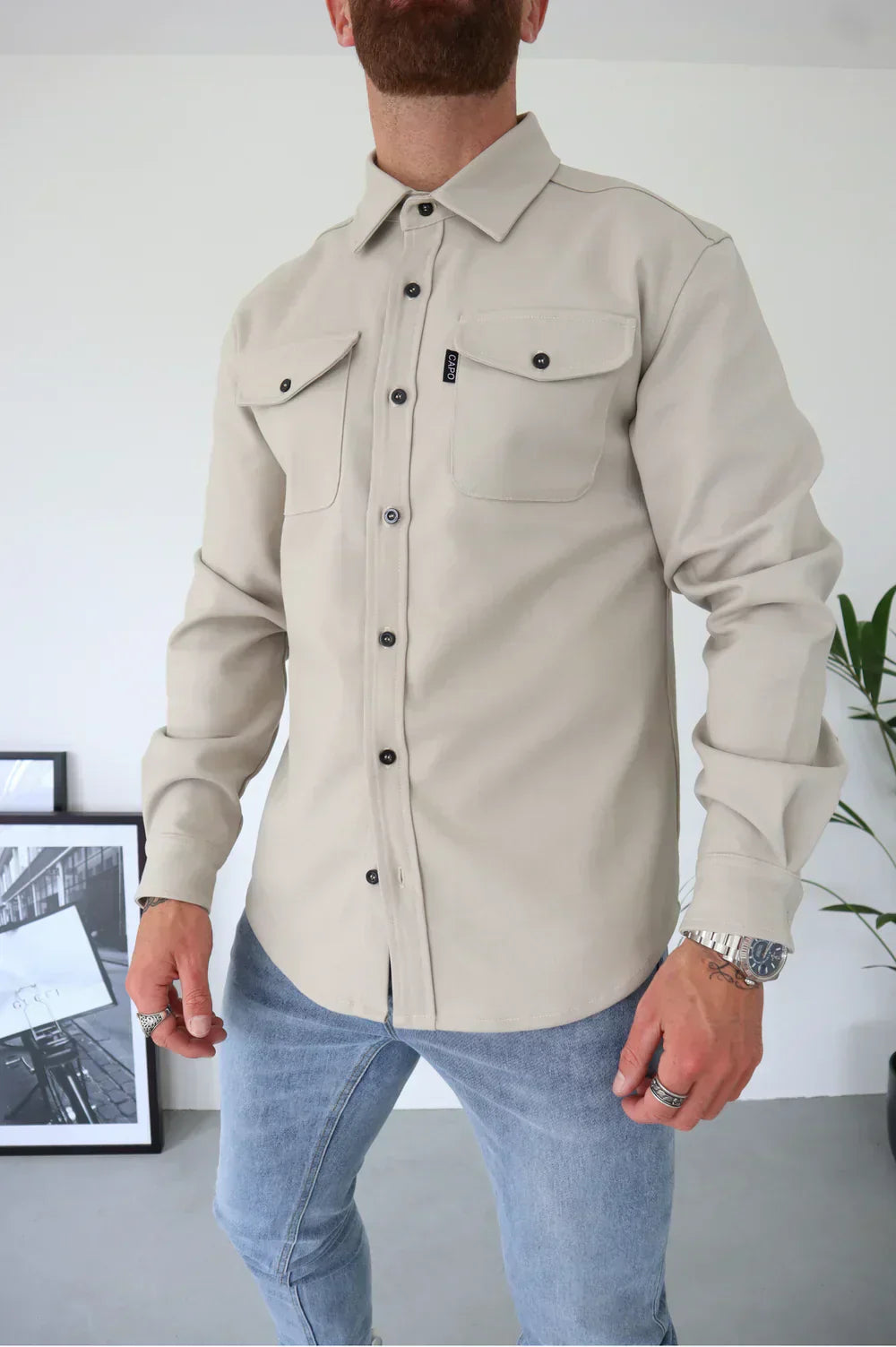 Rowan | Men’s Casual Layering Overshirt