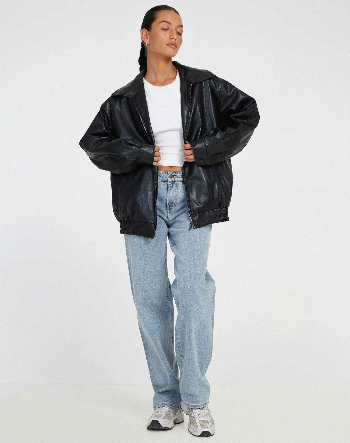 Marrowe | Women’s Relaxed Leather Jacket