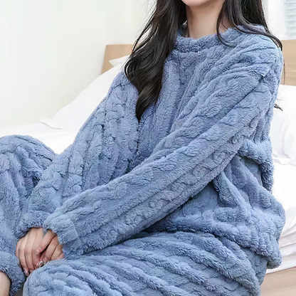 Camilla | Cozy Fleece Lounge Set for Warm, Relaxed Evenings
