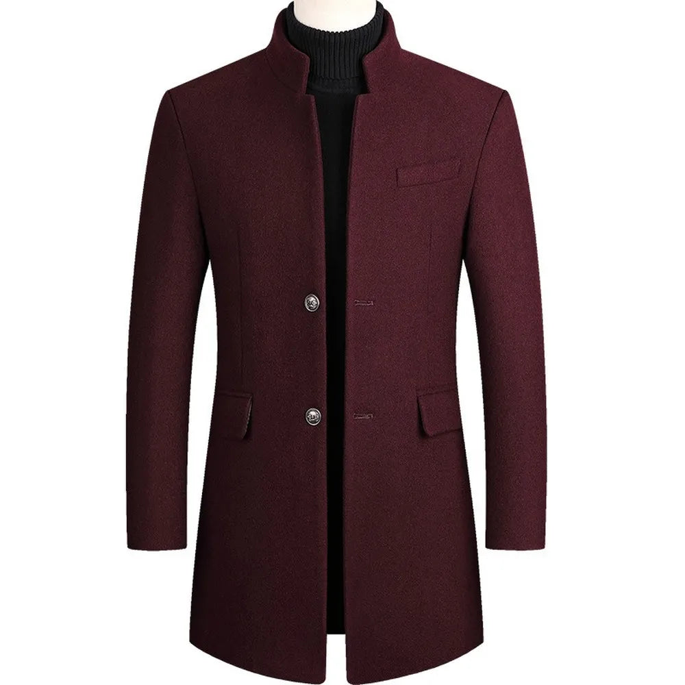 Corvin | Men’s Slim-Fit Wool Coat