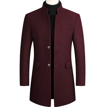 Corvin | Men’s Slim-Fit Wool Coat