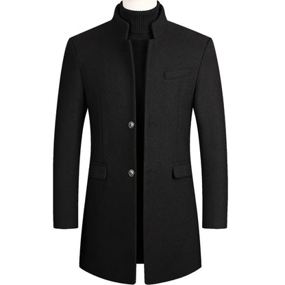 Corvin | Men’s Slim-Fit Wool Coat
