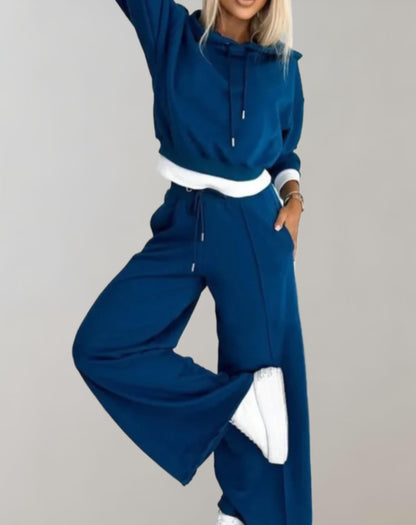 Solmera | Women’s Relaxed Hoodie & Wide-Leg Tracksuit Set