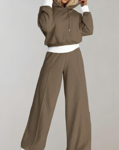 Solmera | Women’s Relaxed Hoodie & Wide-Leg Tracksuit Set