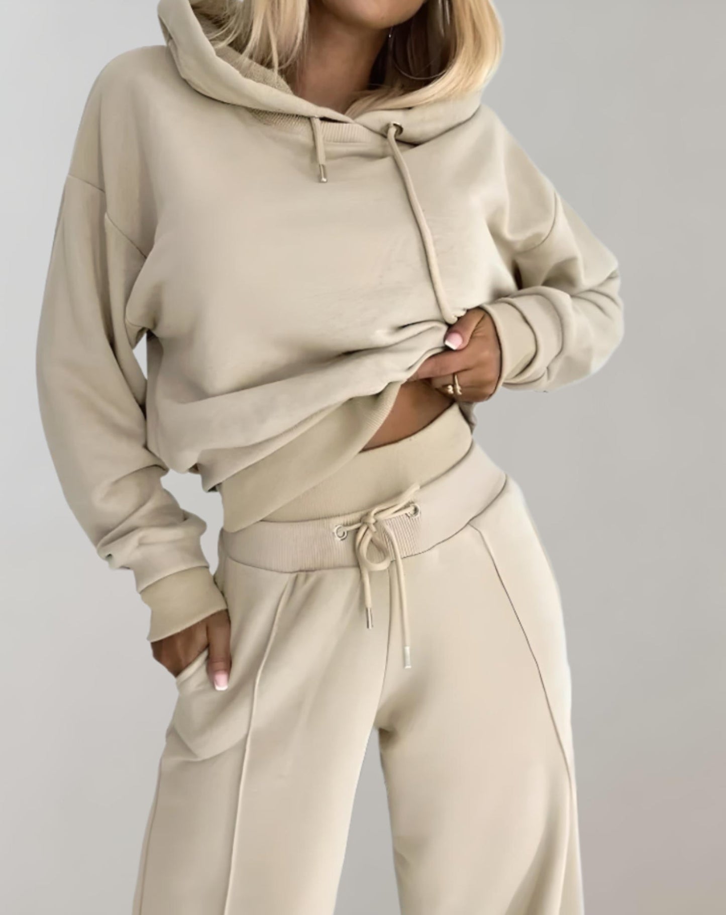 Solmera | Women’s Relaxed Hoodie & Wide-Leg Tracksuit Set