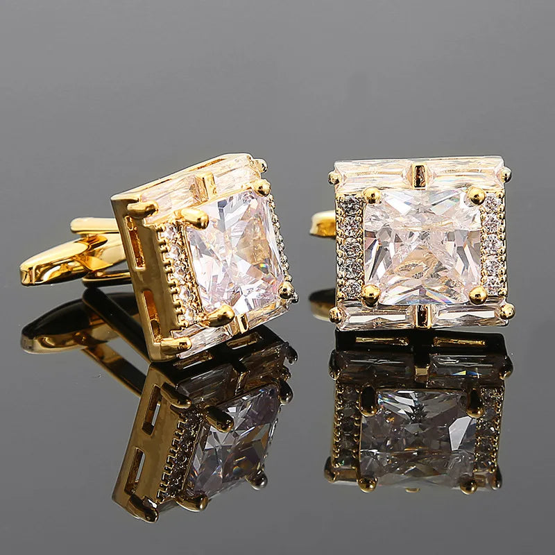 Aurelius | Crystal-Inspired Cufflinks for Men