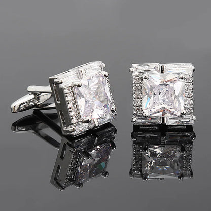 Aurelius | Crystal-Inspired Cufflinks for Men