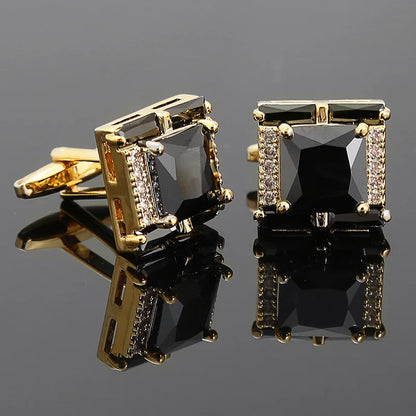 Aurelius | Crystal-Inspired Cufflinks for Men