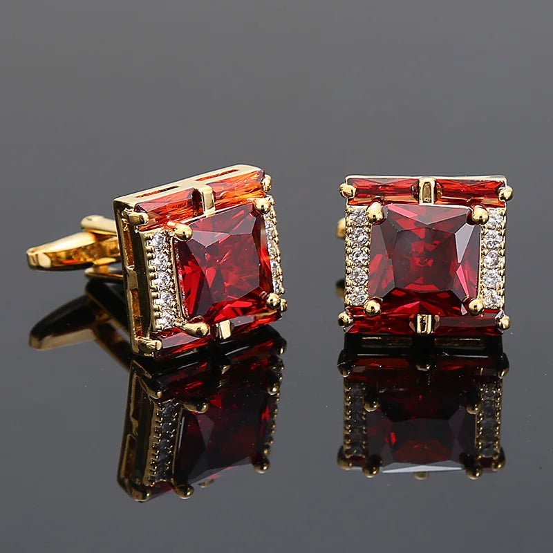 Aurelius | Crystal-Inspired Cufflinks for Men