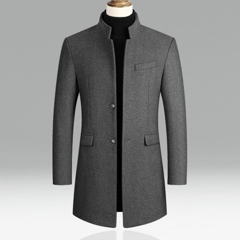 Corvin | Men’s Slim-Fit Wool Coat