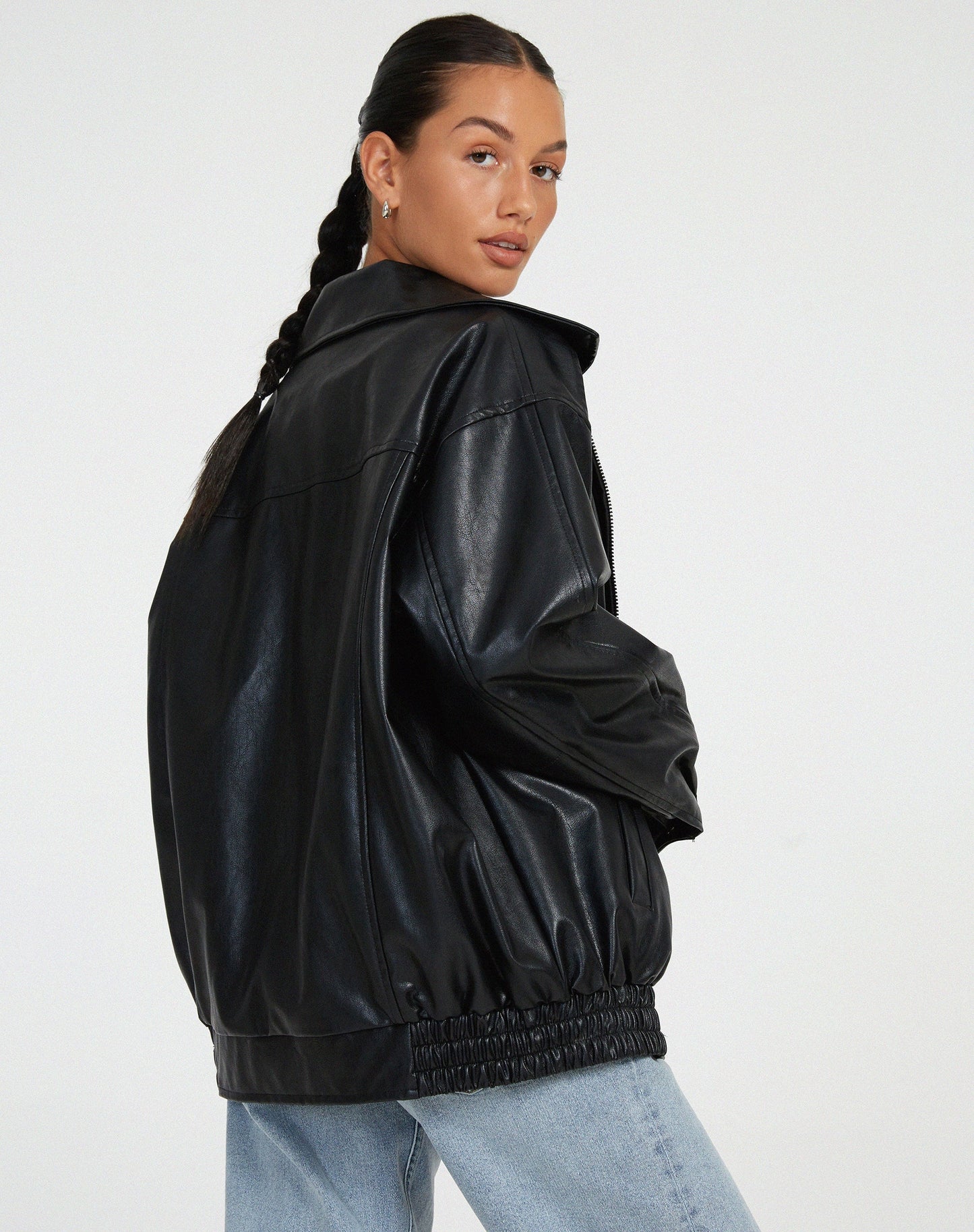 Marrowe | Women’s Relaxed Leather Jacket