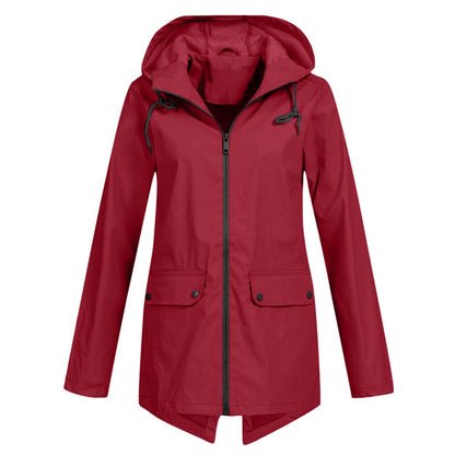 Thalassa | Women’s Waterproof Hooded Windbreaker Jacket