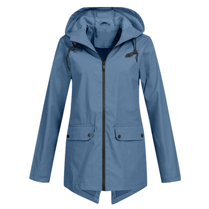 Thalassa | Women’s Waterproof Hooded Windbreaker Jacket