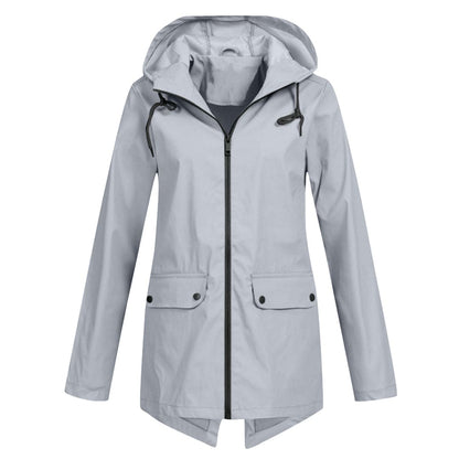 Thalassa | Women’s Waterproof Hooded Windbreaker Jacket