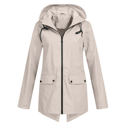 Thalassa | Women’s Waterproof Hooded Windbreaker Jacket