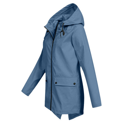 Thalassa | Women’s Waterproof Hooded Windbreaker Jacket