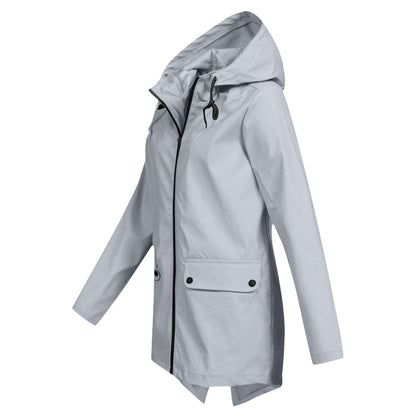 Thalassa | Women’s Waterproof Hooded Windbreaker Jacket