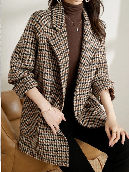 Fiona | Women’s Checkered Jacket