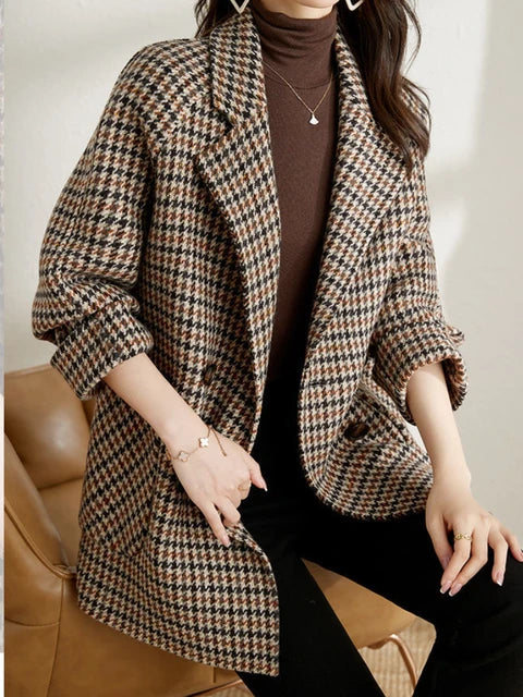 Fiona | Women’s Checkered Jacket