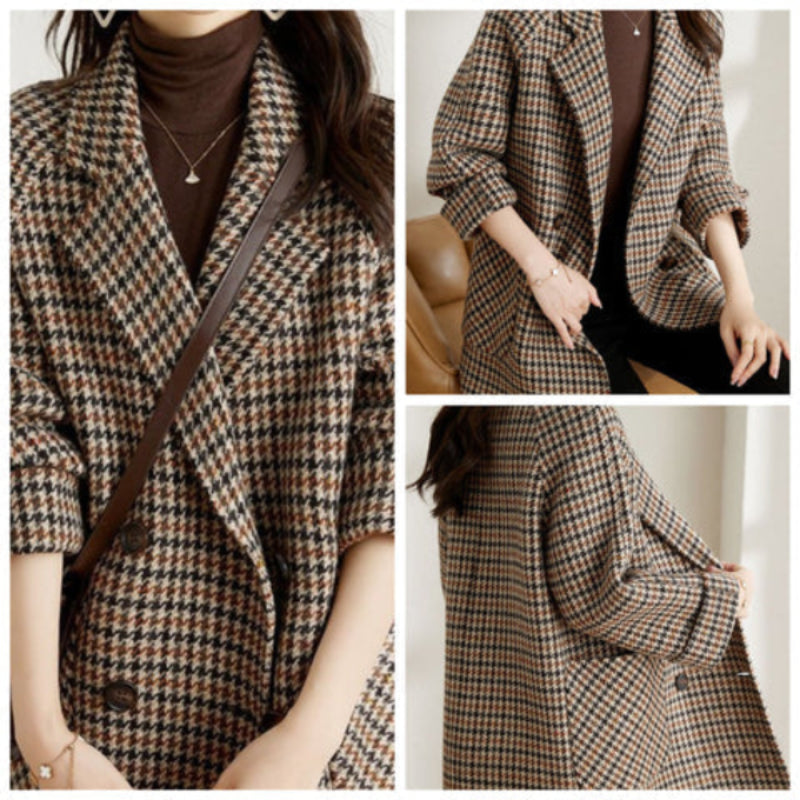 Fiona | Women’s Checkered Jacket