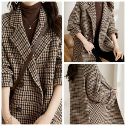 Fiona | Women’s Checkered Jacket