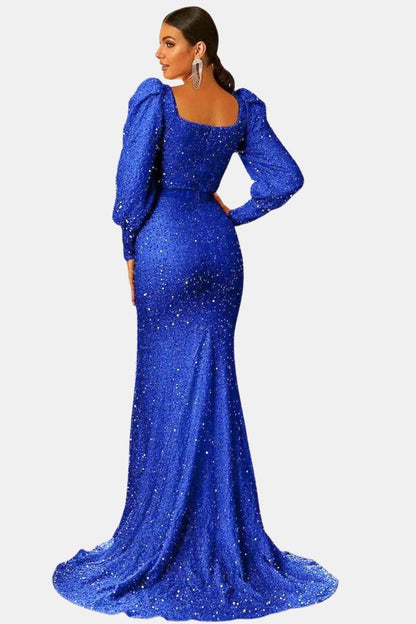 Aveline | Sweetheart Sequin Mermaid Evening Dress