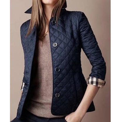 Eirene | Women’s Diamond Quilted Casual Jacket