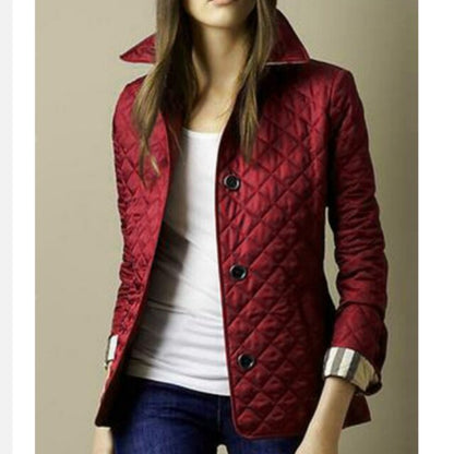 Eirene | Women’s Diamond Quilted Casual Jacket