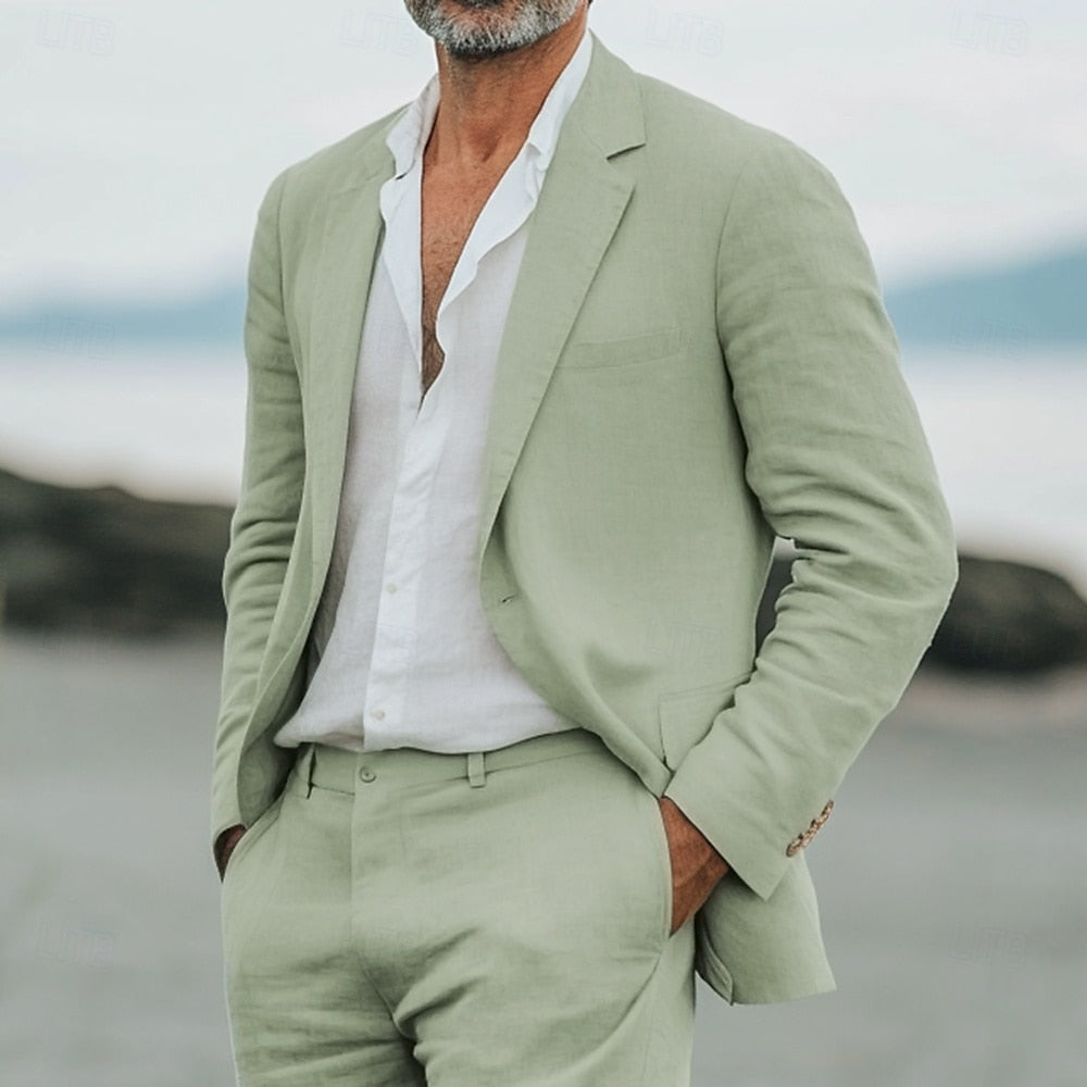 Dennis | Men’s 2-Piece Linen Suit