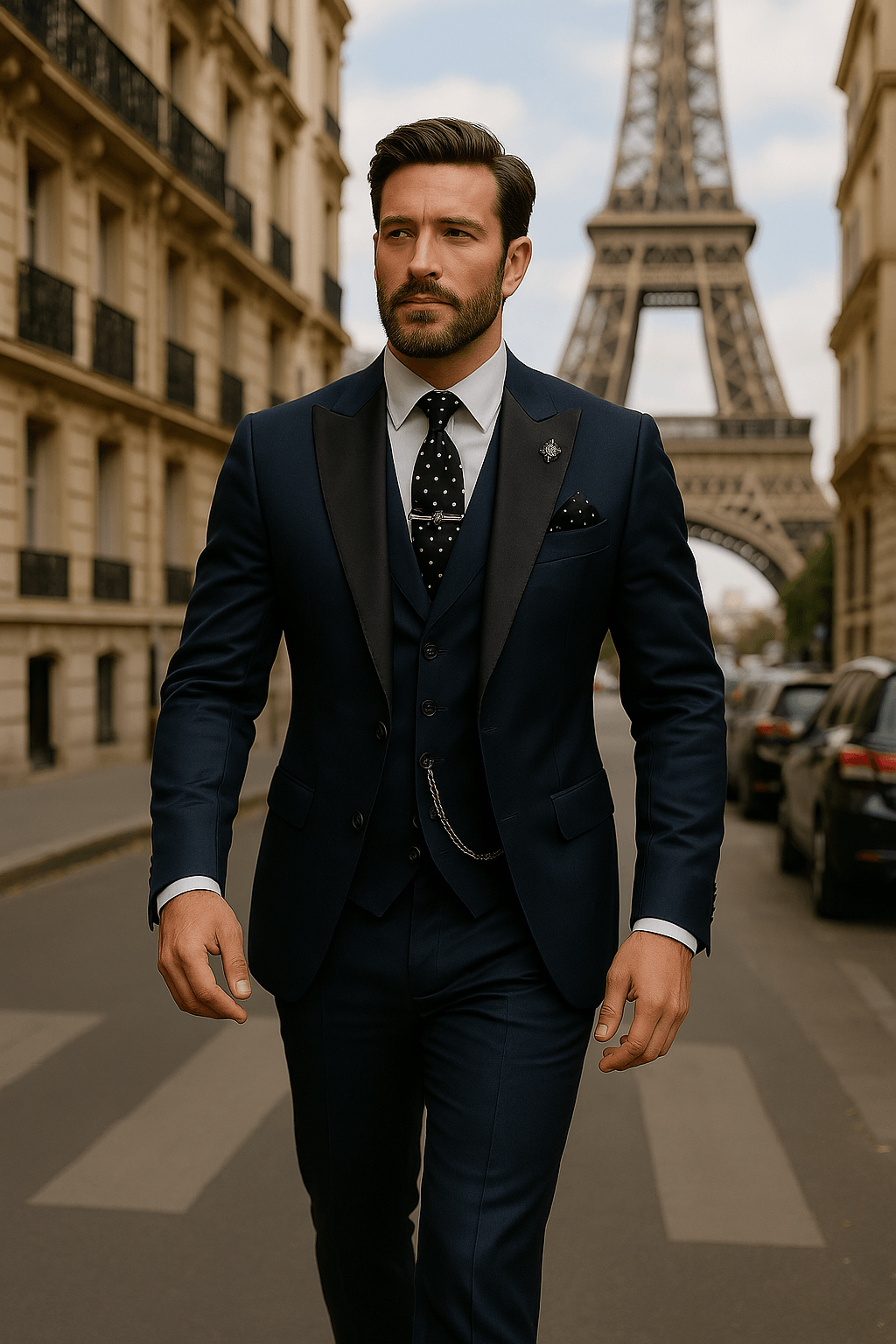 Eldric | Men’s 3-Piece Slim Fit Suit