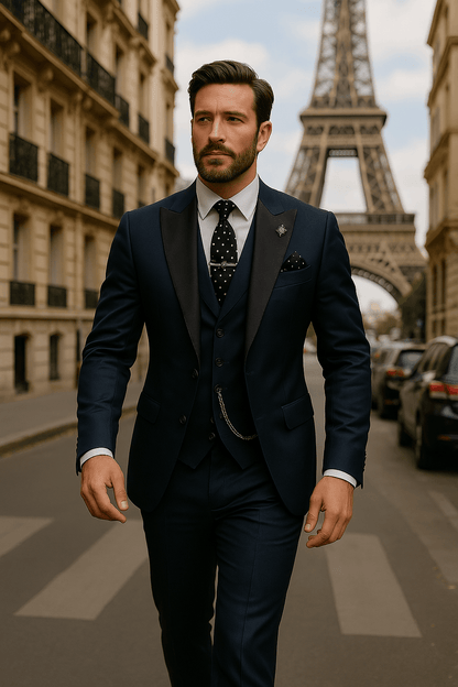 Eldric | Men’s 3-Piece Slim Fit Suit