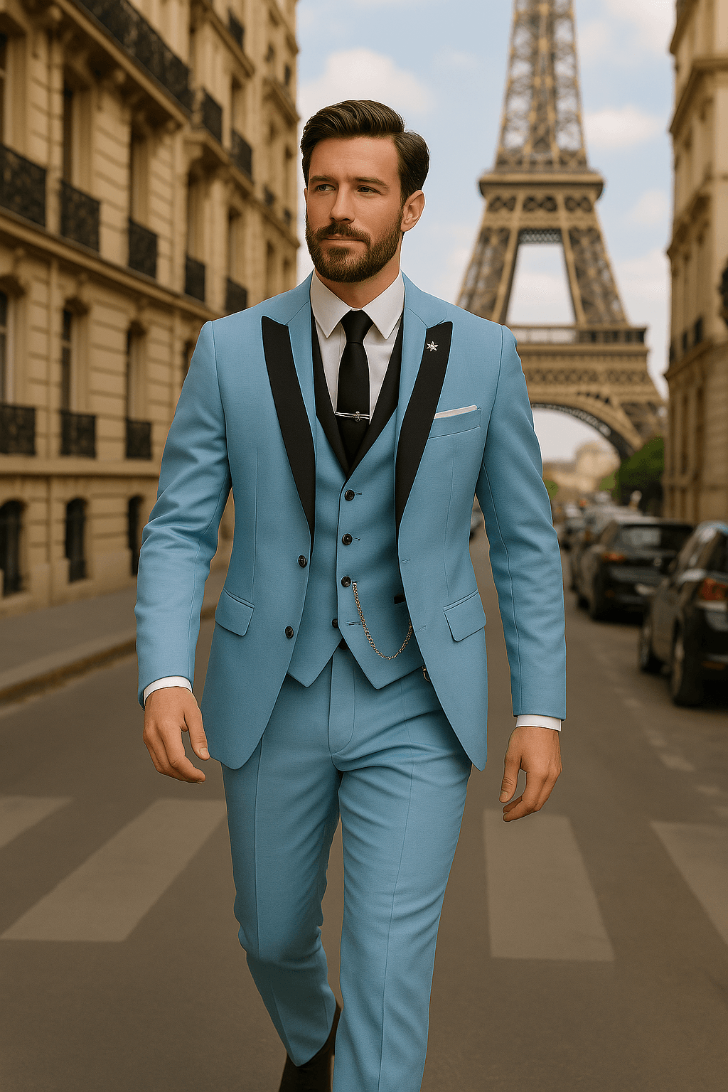 Eldric | Men’s 3-Piece Slim Fit Suit