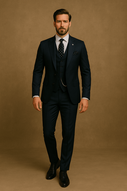 Eldric | Men’s 3-Piece Slim Fit Suit