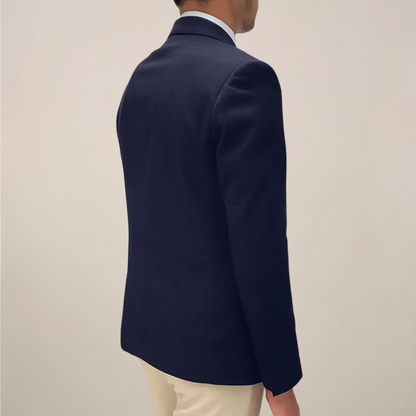 Montclair | Men’s Formal Blazer with Notch Lapel & Gold Button Detailing