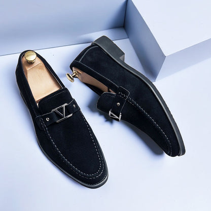 Bellavino | Men’s Italian Suede Slip-On Loafers