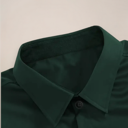 Norwyn | Men’s Long-Sleeve Shirt with Classic Notched Collar
