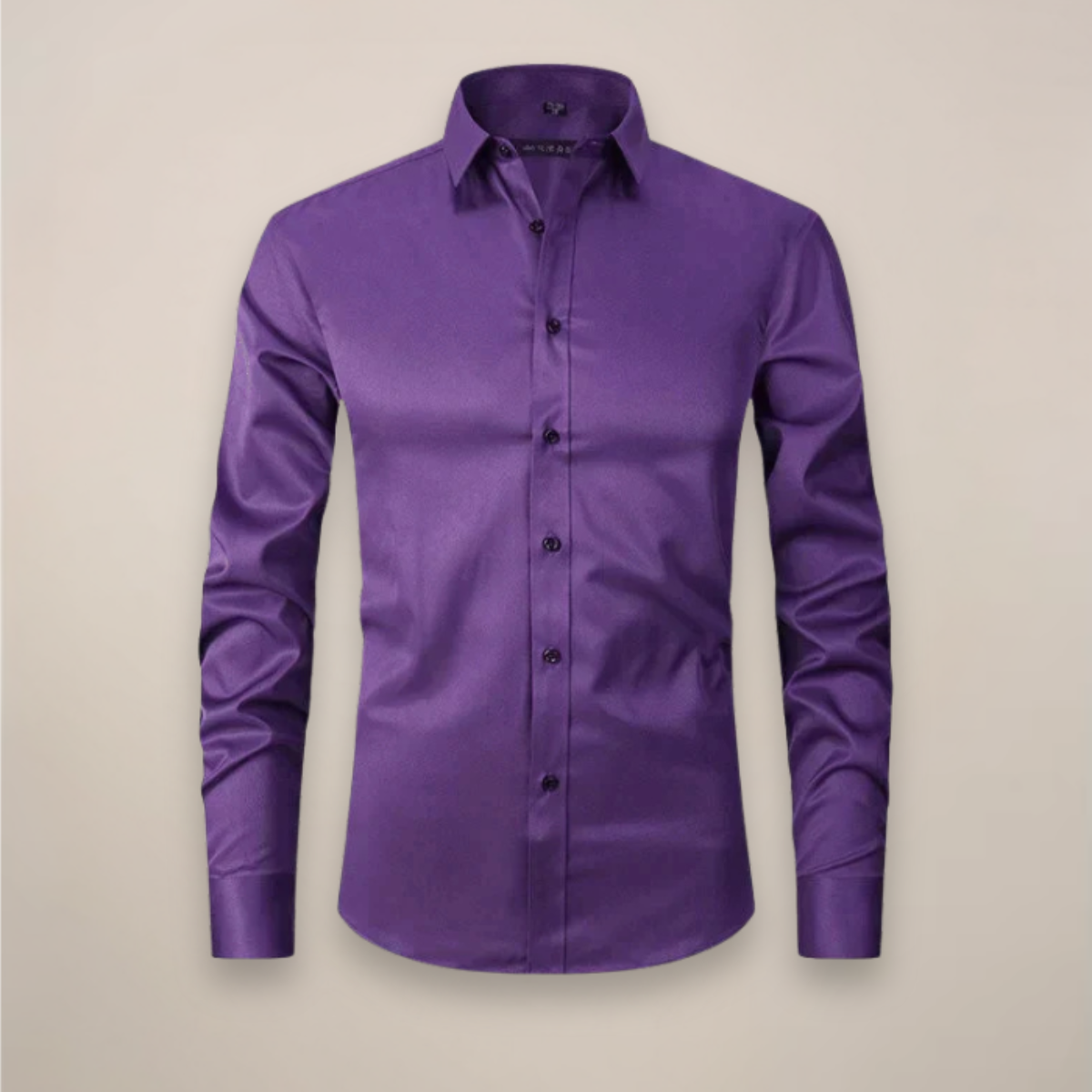 Clarion | Men’s Long-Sleeved Shirt with Wrinkle-Free Structured Fit