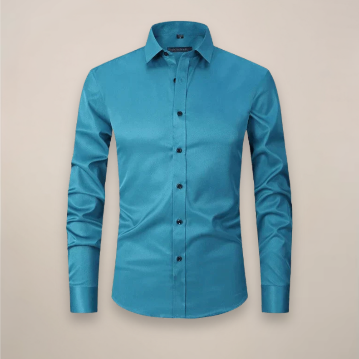 Clarion | Men’s Long-Sleeved Shirt with Wrinkle-Free Structured Fit