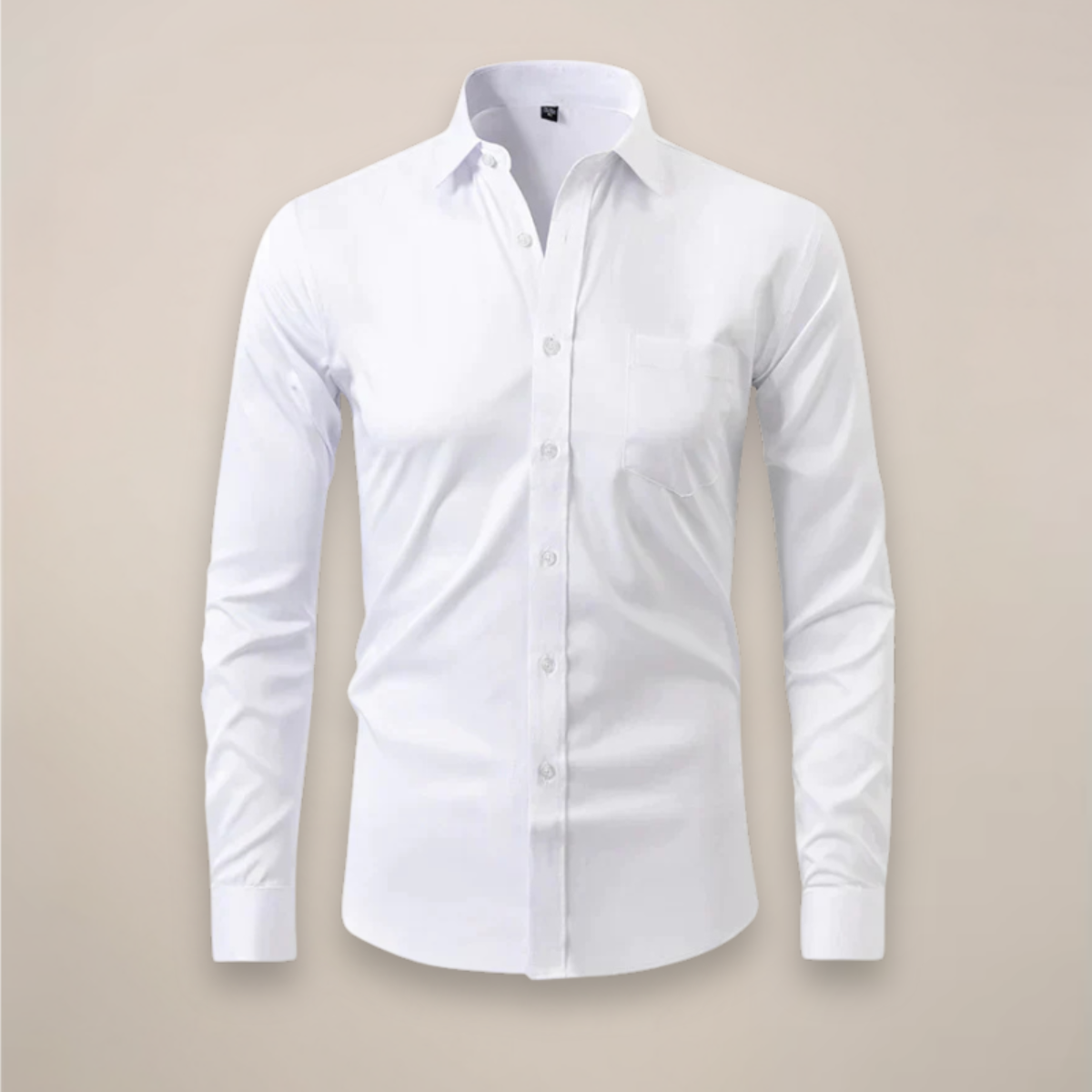 Clarion | Men’s Long-Sleeved Shirt with Wrinkle-Free Structured Fit