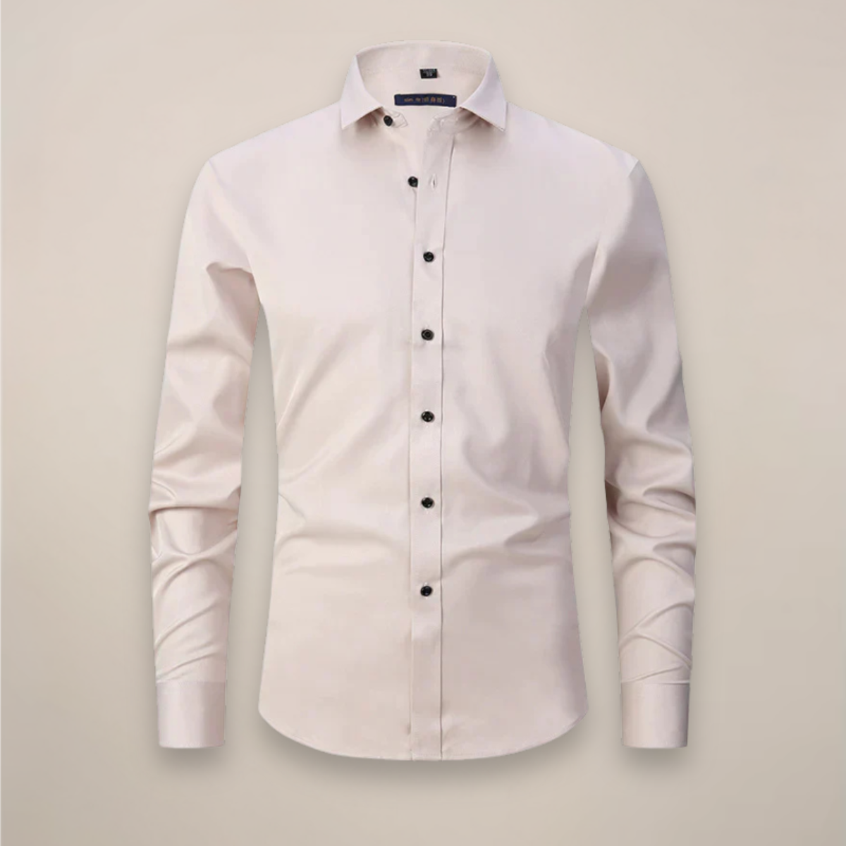 Clarion | Men’s Long-Sleeved Shirt with Wrinkle-Free Structured Fit
