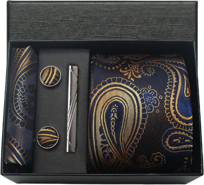 Arvello | Men’s Paisley Tie Gift Set