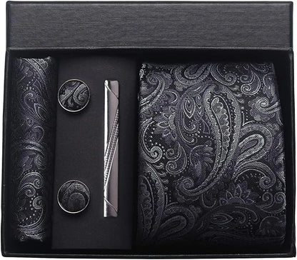 Arvello | Men’s Paisley Tie Gift Set