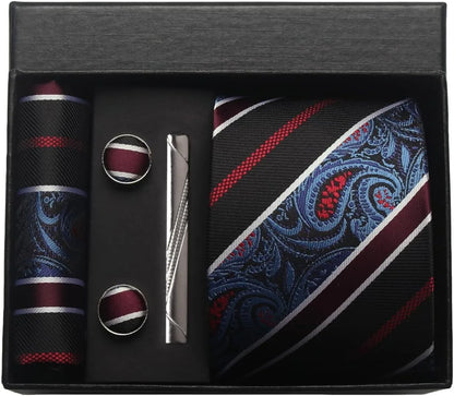Arvello | Men’s Paisley Tie Gift Set